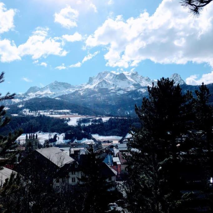 Petit Cocon Plein Sud Vue Montagnes Lesclesdenicole Daire Barcelonnette Dış mekan fotoğraf