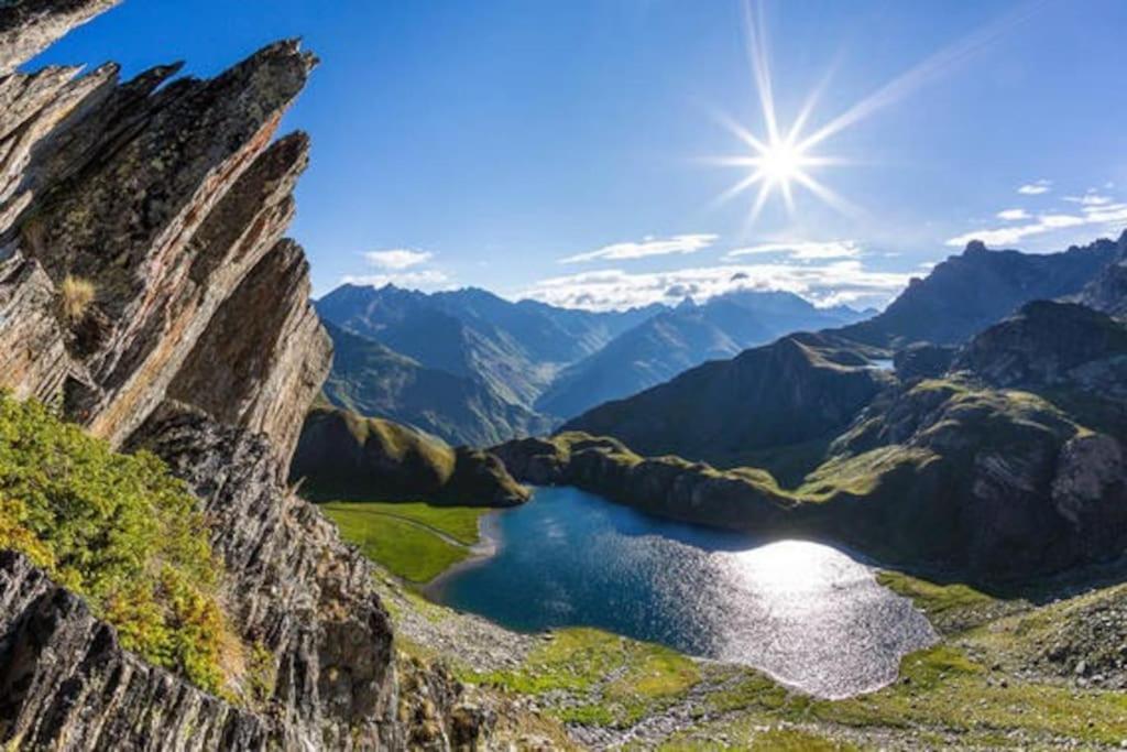 Petit Cocon Plein Sud Vue Montagnes Lesclesdenicole Daire Barcelonnette Dış mekan fotoğraf